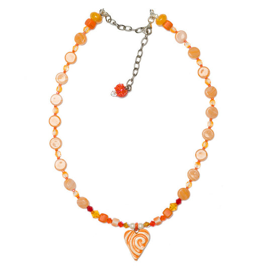 GEMMIES Creamsicle Necklace